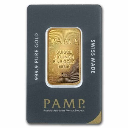 PAMP Suisse 1 oz Gold Bar