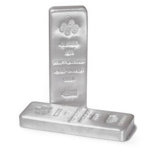 100 troy oz silver bar