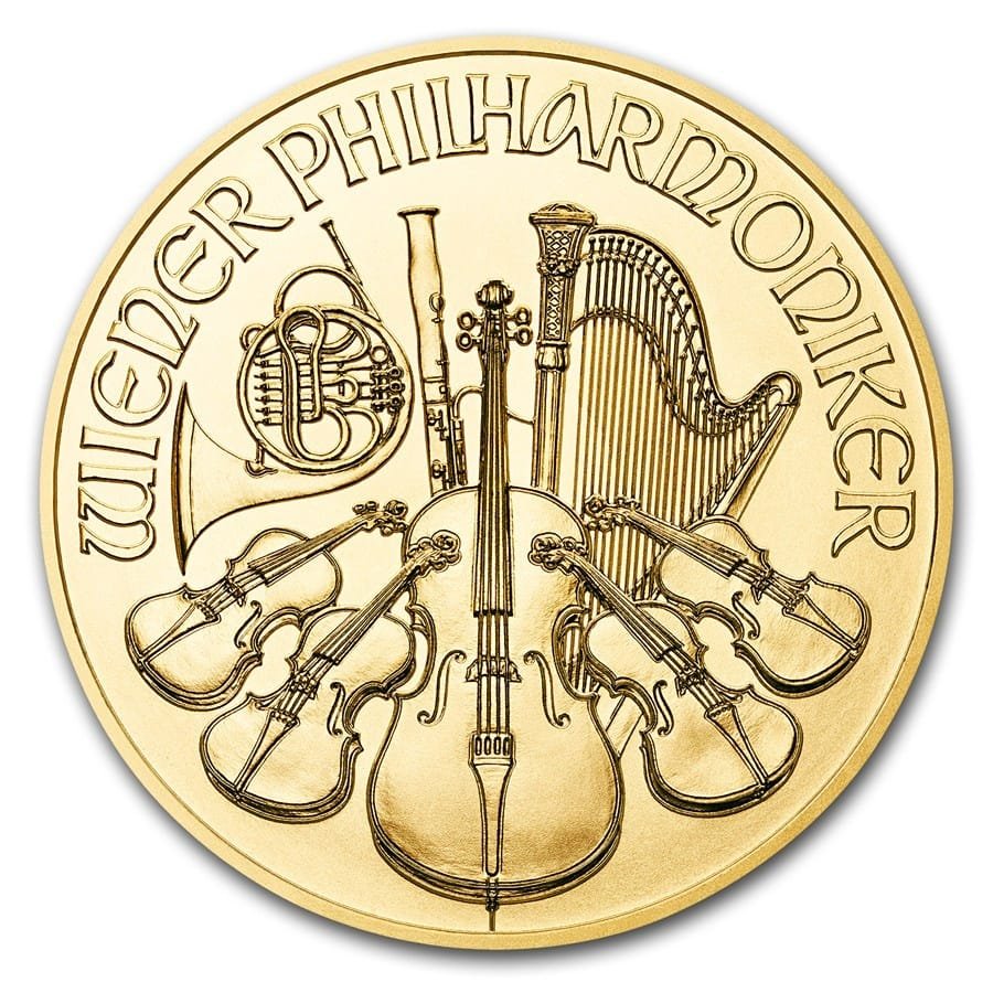1 oz gold philharmonic 999.9 1 oz gold philharmonic 999.9