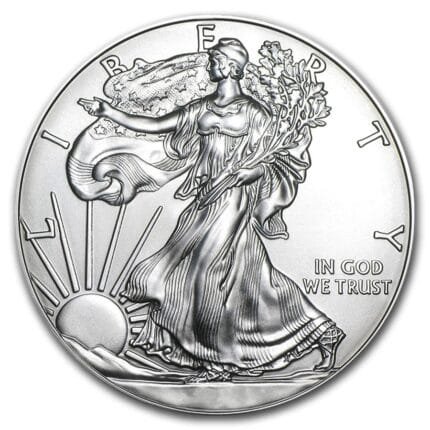 1oz american eagle silver coin