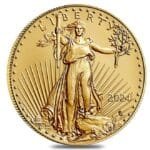 1 oz 2024 Gold American Eagle $50 Coin BU