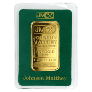 zjohnson matthey gold bar