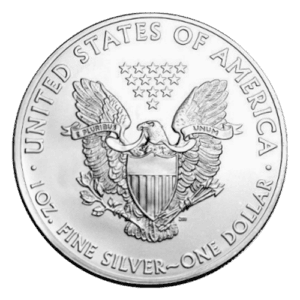 American 1 oz Silver Eagle Coin BU