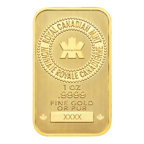 pp-4479-1 1 oz gold bar Royal Canadian Mint