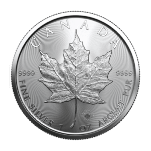 1 oz silver maple leaf