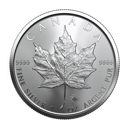 1 oz silver maple leaf