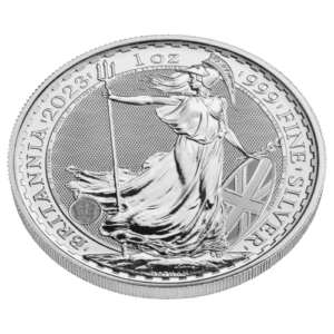 1 oz 2023 Silver Britannia King Charles