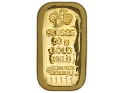 50 Gram Gold Cast Bar - PAMP