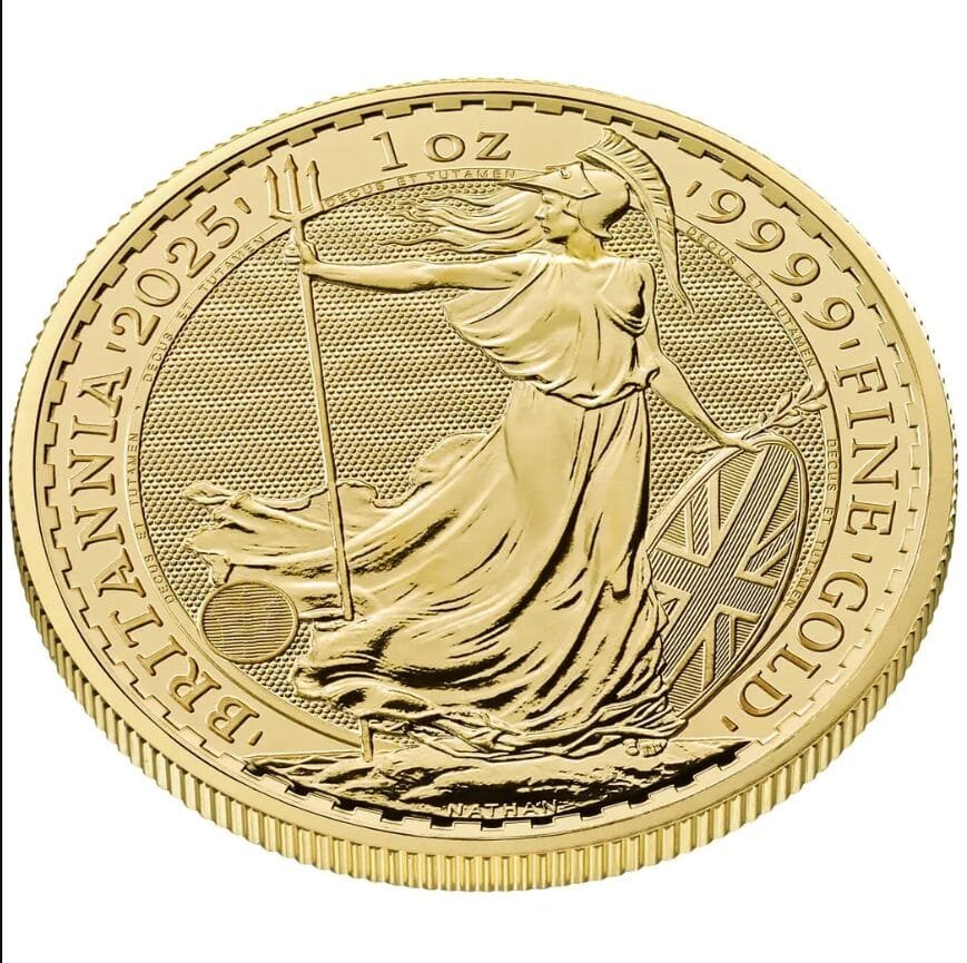 r3w 1 oz gold Britannia
