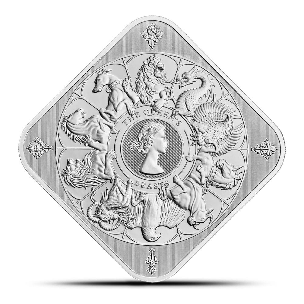 6433172_back-1 10 oz Queen’s Beasts Completer Silver Bar (New)