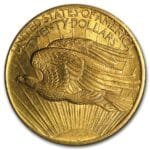 1907 $20 St Gaudens Gold Double Eagle BU Coin