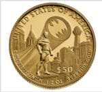 Comic Art 24-Karat Gold Proof Coin – Batman in Pure Gold