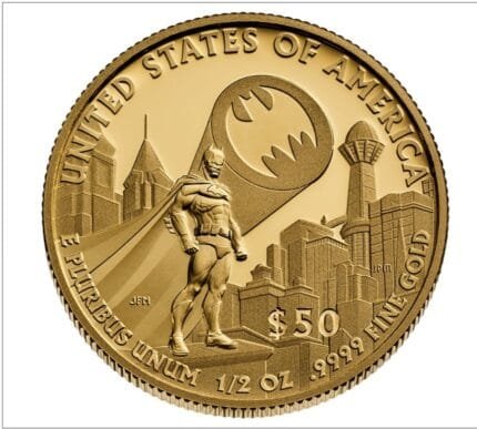 Comic Art 24-Karat Gold Proof Coin – Batman in Pure Gold