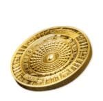 Own the Solomon Islands 2021 100g Gold Coin – Pantheon, 4-Layer ultra high-relief .999 fine gold masterpiece with limited mintage.
