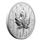 2024 Ultra-High Relief 1 oz Silver Maple Leaf Coins – 10-Coin Set