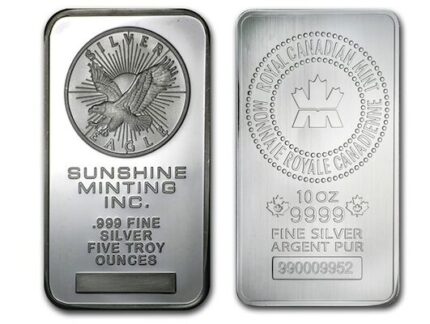 Buy 10 oz silver bar