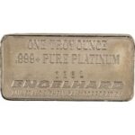 1 oz Engelhard Platinum Bar investment-grade platinum bullion bar