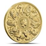 2021 1 oz British Gold Queen’s Beast Collection Coin Brilliant Uncirculated gold bullion coin