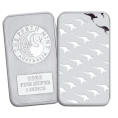 silver minted bar